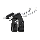 CHENJIAHAO Frenos Bicicleta 1 par de palancas de Freno de Manillar de Bicicleta duraderas de Aluminio de 22mm manijas de Manillar de Bicicleta Accesorios de Freno de Mano Frenos Bicicleta