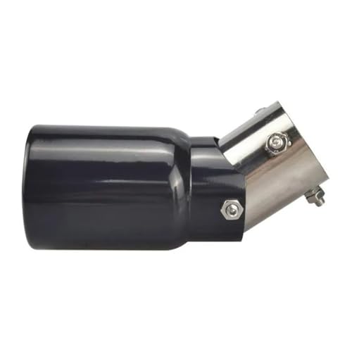 Silenciador de escape de acero inoxidable universal con ángulo ajustable para tubo 38-54 mm