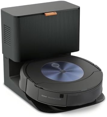 iRobot Roomba Combo j7+ Self-Emptying Robot Vacuum & Mop - Fully Retractable pad, Identifies & Avoids Obstacles, Smart Mapping, Alexa, Ideal for Pets