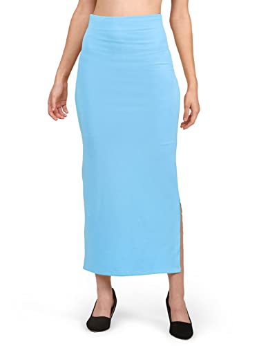 Image of Mehrang Stretchable Saree Shapewear Petticoat for Women, Cotton Blended,Petticoat,Skirts for Women,Shape Wear Dress for Saree