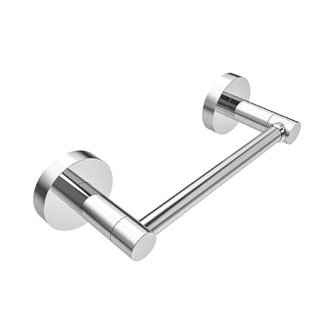 WZRUA Chrome Stainless Steel Toilet Roll Holder Cover
