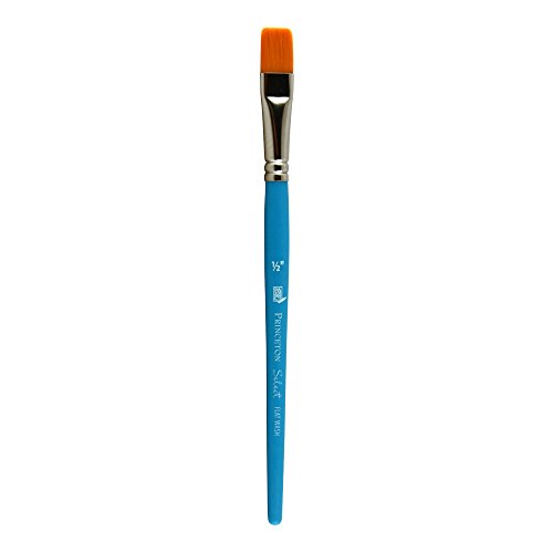 Image of Princeton Select Artiste, Mixed-Media Brushes for Acrylic, Oil, Watercolor Series 3750 Flat Wash Synthetic, Size 3 /4 Inch