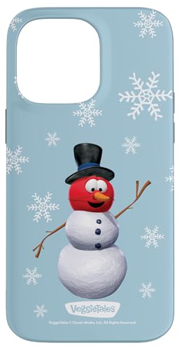 VeggieTales Let It Snow Bob The Tomato Snowman X}zP[X iPhone 14 Pro Max p