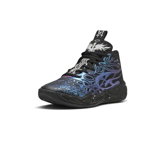 PUMA Kids Boys Mb.04 Reflections Basketball Sneakers Shoes - Black2