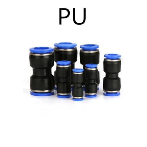 Armatures pneumatiques de précision coude 90 degrés PG 10-8mm 100pcs - 5