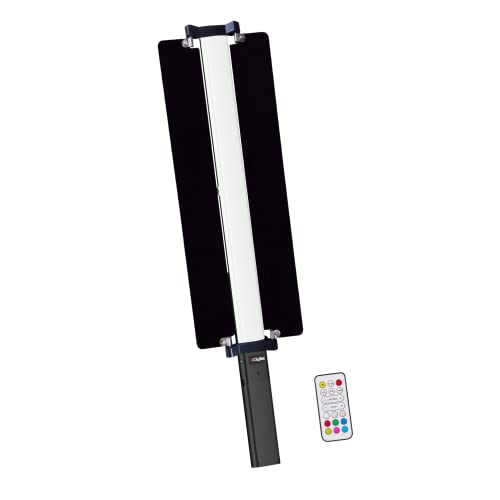 Image of DIGITEK DSL-20WB RGB Pro Combo Portable Handheld RGB LED Light Wand with Bran Door, NP F750 Battery & Remote for YouTube, Photo-Shoot, Video Shoot, Live Stream, Compatible with Smart Phone & Cameras