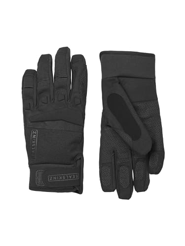 SEALSKINZ Sutton Waterproof All Weather MTB Glove, Cycling Glove, Mountain Biking, Black, XXL