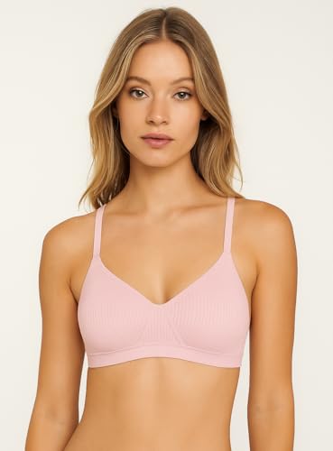 Women Bras 6 Pack of No Wire Free Bra B Cup C Cup2