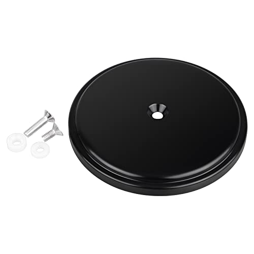 YDLMT Smooth Black Stage 1 Big Sucker Air Cleaner Cover With Center Bolt for Harley Dyna Softail Fatboy Sportster Touring Road Street Glide