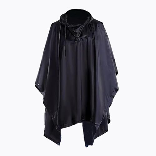 HGps8w Rain Ponchos for Adults Outdoor Hiking Camping - Lightweight Waterproof Hooded Raincoats for Women Men with Pocket4