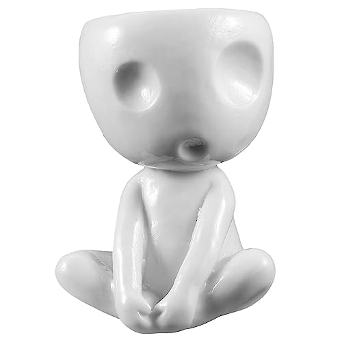 BESPORTBLE Mini Vaso Luminoso Per Fiori Da Esterno Per Giardino Vaso Unico Per Fiori Da Utilizzare in Ufficio Balcone E Negozio