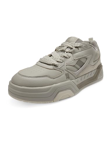 Image of USPA|Damen|Cream Stylish Casual Sneaker Shoes for Man