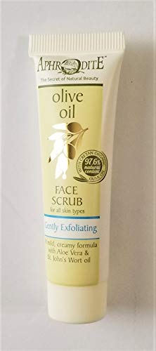 Aphrodite Olive Oil Face Scrub Travel Size
