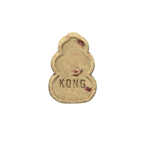 KONG Snacks - Natürliche Hundekekse - Mit leckerem Geschmack - Für KONG-Spielzeuge - Speck & Käse, Große Spielzeuge