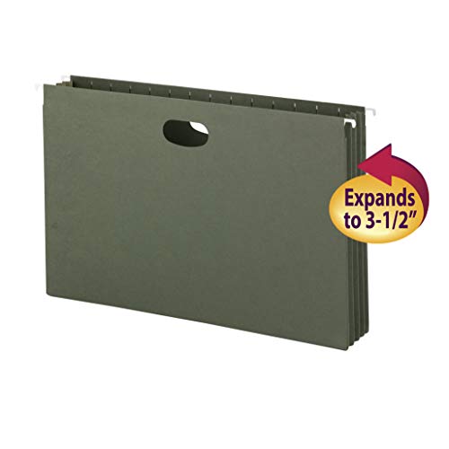 Smead-Hanging-Pocket-with-Full-Height-Gusset-3-12-Expansion-Legal-Size-Standard-Green-10-per-Box-64320