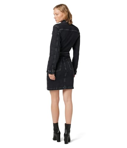 Image of Hudson Women's Cargo Long Sleeve Denim Reconstructed Dress