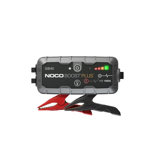 Noco Genius5, 5A Fully-Automatic Smart Charger & Boost Plus Gb40 1000 Amp 12-Volt Ultrasafe Lithium Jump Starter Box, Car Battery Booster Pack, Portable Power Bank Charger #TOP4