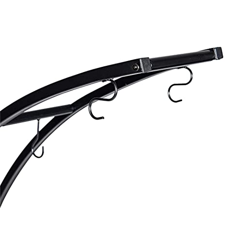 Gdlf 5 Tier Metal Plant Stand Creative Half Moon Shape Ladder Flower Pot Stand Rack For Home Patio Lawn Garden Balcony Holder Black (2 Pack) #TOP7