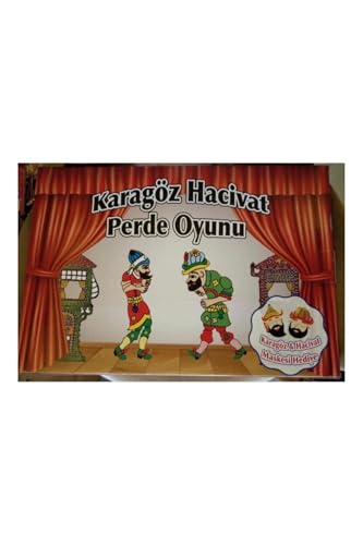 Hacivat Karagöz Kukla Perde Oyunu Seti, İS01-ST00281