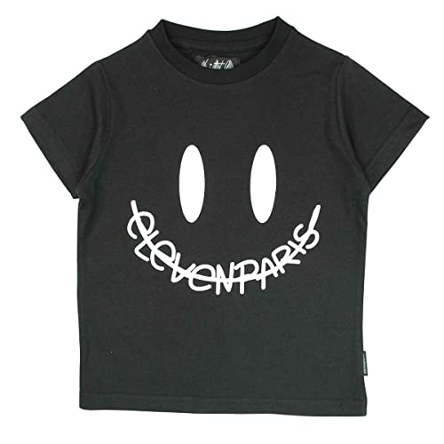 ELEVEN PARIS T-Shirt Noir Garcon 10 Ans