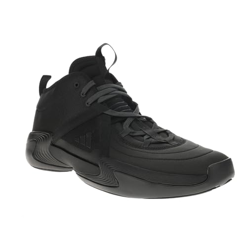 adidas Mens Exhibit Select Mid Basketball Sneakers Shoes - Black2