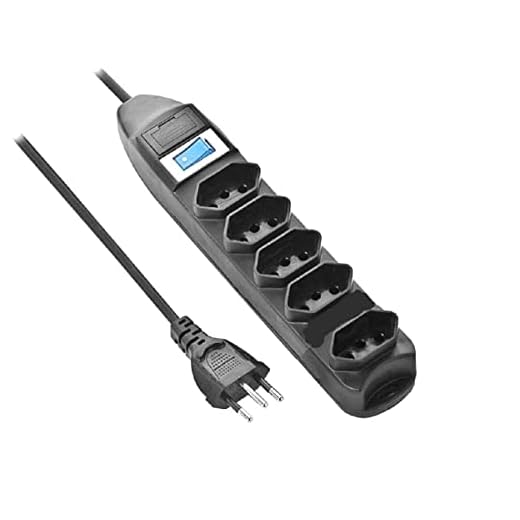 Filtro De Linha 5 Tomadas Preto Multilaser - WI297