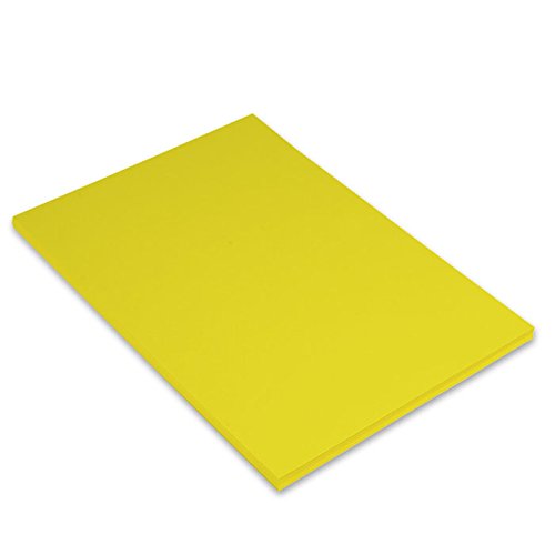 Canson Iris Vivaldi A4 185 GSM Smooth Colour Paper - Canary Yellow (Pack of 50 Sheets)