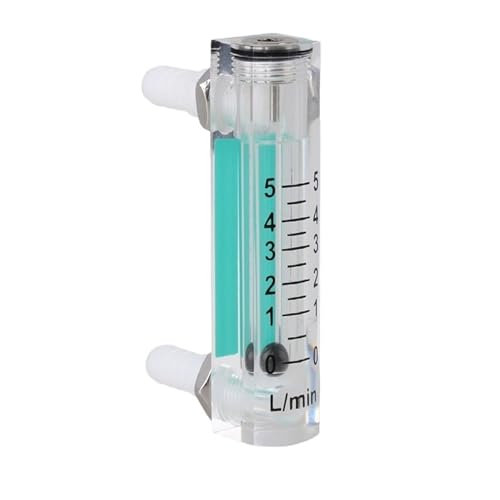 Débitmètre de gaz LZQ-1 0-5 LPM en acrylique et métal pour mesure précise
