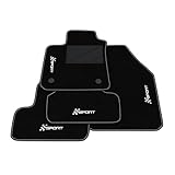 FORMA: Alfombrillas no universal pero con una forma especial para la forma del suelo de su coche. Nuestras alfombrillas a medida garantizan una mejor protección que las universales, que pueden tener problemas de adaptación y están creadas para medidas estándar, impidiendo así una protección completa de todo el suelo del coche. Gracias a su precisión, nuestras alfombrillas se adaptan perfectamente al interior del coche.