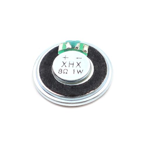 Haut-parleur magnétique 27mm 8 Ohm 1W en fer pour projets audio DIY - Lot de 10