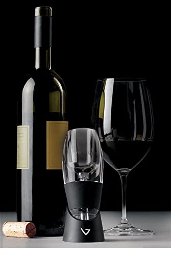 Foto von Vinturi Rotweinbelüfter-Turm-Set, inklusive Turm Plus Belüfter, schwarz