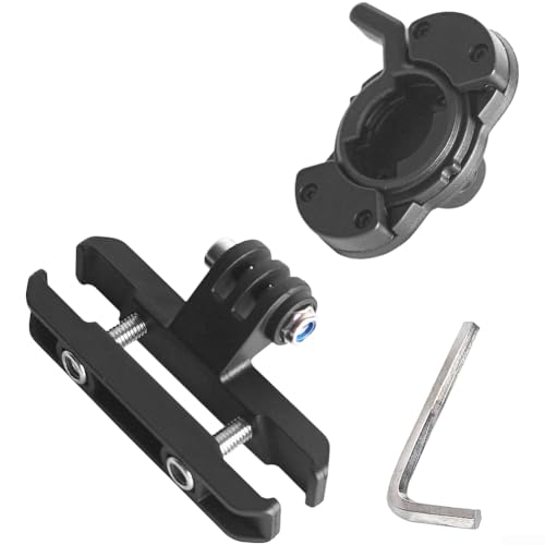 Support de feu arrière avec angle réglable pour rail de selle de vélo compatible Varia RCT715
