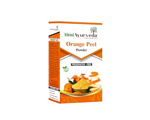 Image of Orange Peel Powder For Face and Skin Cleansing (200 Grams)