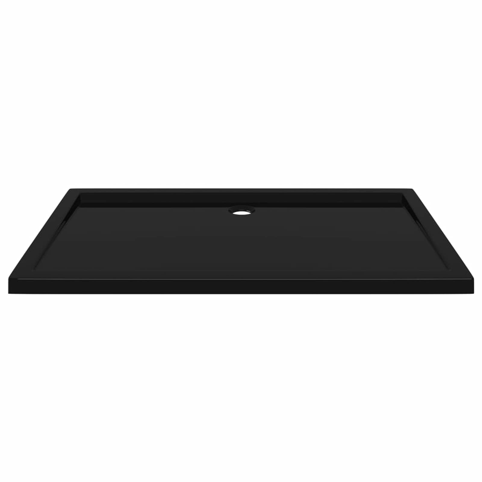 ARKEM Plato de Ducha Rectangular Negro ABS 70x120 cm Mamparas De Ducha