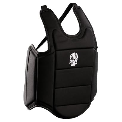 Ultra Lite Chest Guard Black Size Small