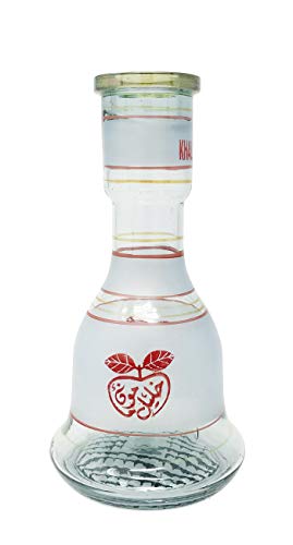 Khalil Maamoon Hookah Vase Best Shisha Base by Tornado (TM) Khalil Mamoon Vase (Large Red Apple)