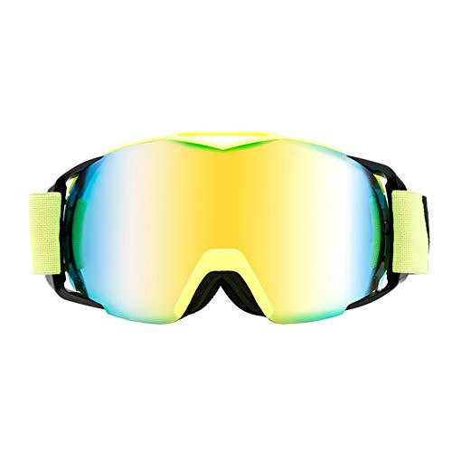 Gafas de esquí con buena ventilación para descensos alpinos y nieve polvo