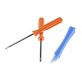 KESOTO 3 in 1 T6 + T8 Magnetic Tip Screwdriver Blue Pry Tool Opening Kit Repair Set for Xbox One Xbox 360 Controller