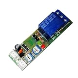 Violiica DC 5V 12V 24V Multifunktionales Relaismodul mit einstellbarem Verzögerungstimer, MCU-Steuerung, unendlichem Zyklus und präzisen T1-T2-Einstellungen für Automatisierungs- und Testgeräte