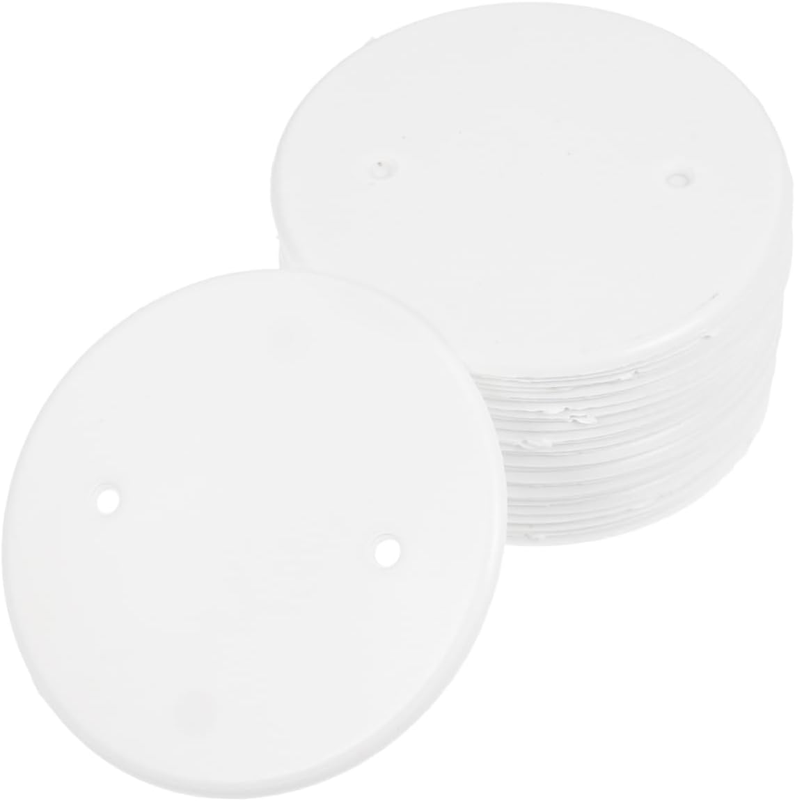 60pcs Octagonal Cover for Electrical Outlet Ceiling Box Wall Plate Material Scratch-resistant Easy to Match Decor