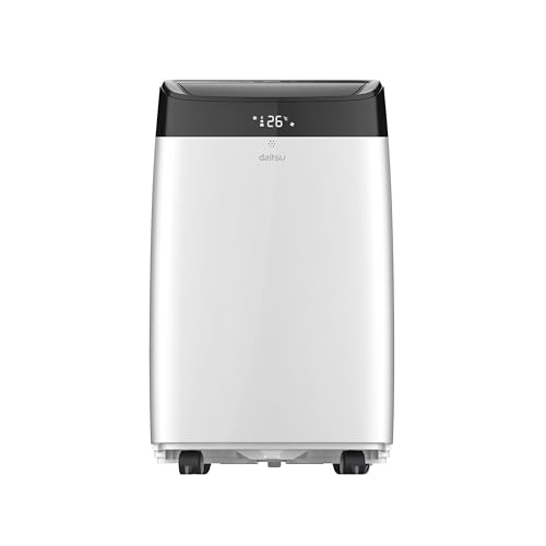 Daitsu - Aire Acondicionado Portátil Alisios Premium con Wi-Fi | Deshumidificador y Ventilador Silencioso | Compacto y Eficiente | Hasta 22 m2 | Purificador de Aire Holly Incluido como Obsequio