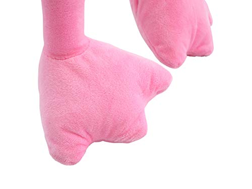 Wagner 9088 - Riesen Plüschtier XXL Plüsch Flamingo - 92 cm Gross in rosa-pink Kuscheltier Vogel