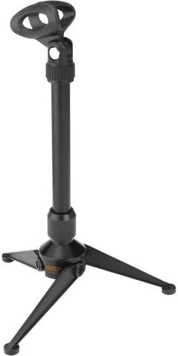 Auray TT-6240 Compact Tripod Tabletop Microphone Stand (Black)