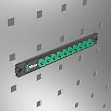 Wera 05136420001 9600 listwa magnetyczna z nakrętką, 1/4", bez wyposażenia, 30,0 x 270,0 mm
