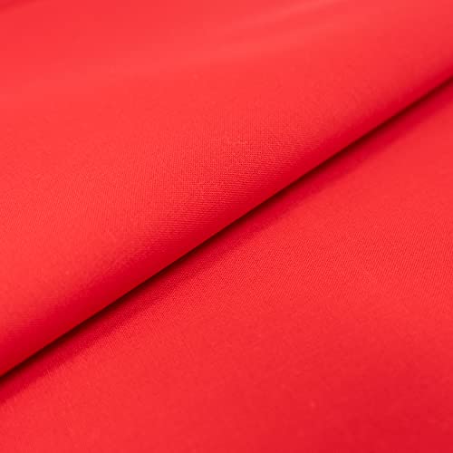 Image of SINGER, 100% Cotton, Red, Quilting and Crafting Fabric for Sewing, 44 Inch Wide, Cut by Yard