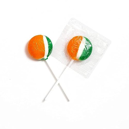 Classic Split Flavor Lollipops - 3 Pounds - Individually Wrapped - Round Bulk Lollipops For Kids, Parties, Doctors Office, Schools