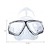 Snorkeling Mask Diving Goggles,Anti-Leak Film Panoramic Scuba Diving Goggles,for Adult/Snorkeling/Diving/Swimming , Yellow