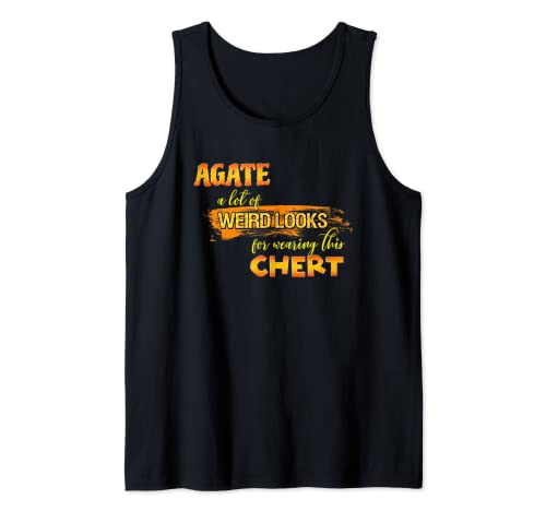 Rockhound Gifts - Ágata extraña mirada con Chert Camiseta sin Mangas