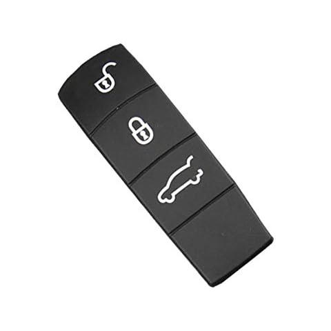 Remote Key Button Cover Compatible with Porsche, Jaronx Key Fob Center Button Rubber Protectors Keyless Entry Button Skin Jacket (Compatible with:Porsche Cayenne/Manca) Cover