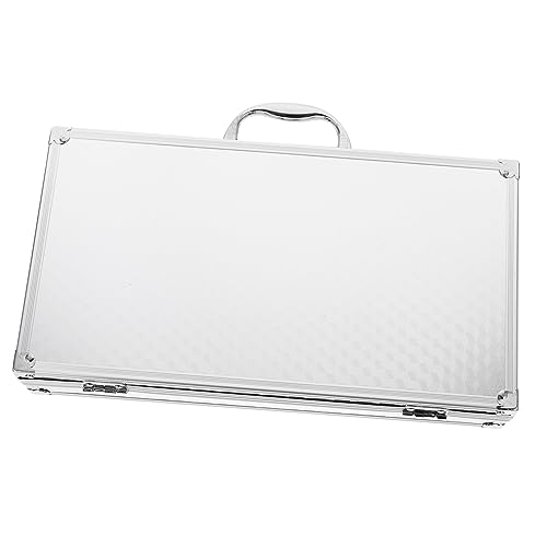 Aluminum Tool Storage Case Lightweight Hard Shell Briefcase with Reinforced Corners for Durable Protection for Portable Equipment and Instruments